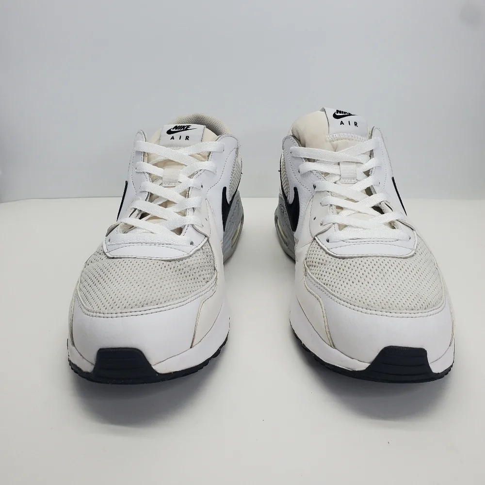 Nike Shoe Men's 12 Air Max Excee Sneakers CD4165-100 White & Black